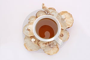 Mushroom tea