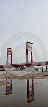 Musi Bridge, Palembang, South Sumatera, Indonesia