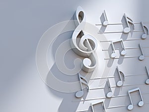 Music background design.Musical writing