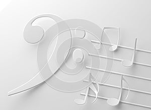 Music background design.Musical writing