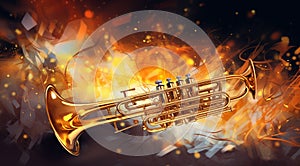 music background, musical wallpaper, abstract music background, hd music banner