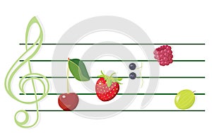 Music of berries