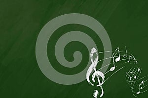 Music blackboard