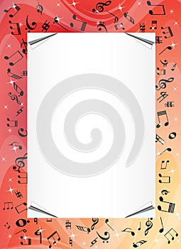 Music border