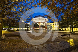 Music box in the Mayor Square of Lugo, Spain