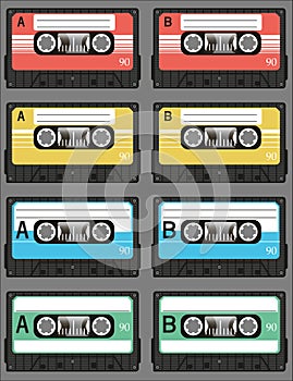 Music Cassette MC Retro Object