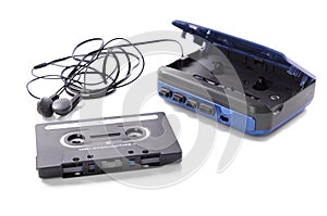 Music cassette and walkman