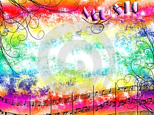 Music and colors