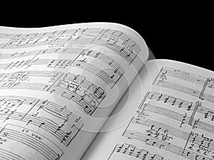 Music composition book