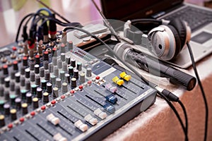 Music control panel device