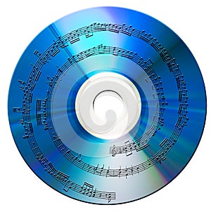 Music disk photo