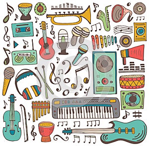 Music doodle collection