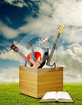 Music eduction concept