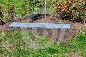 Music and Entertainer Roy Clark`s Burial Site Prior to the Grave Stone Being Installed