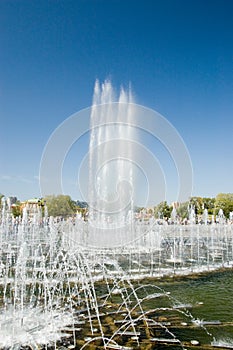 Music fountain in Tsaritsino