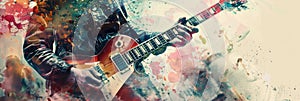 music grunge Grunge background with music sheets