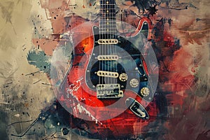 music grunge Grunge background with music sheets