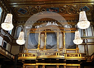 Music hall in Musikverein