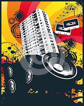 Music high rise block