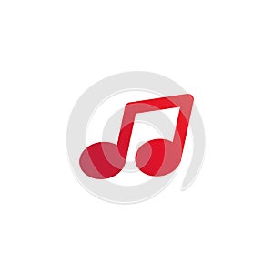 Music icon in white background