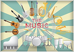 The music instrument