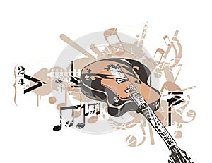 Music Instrument Background