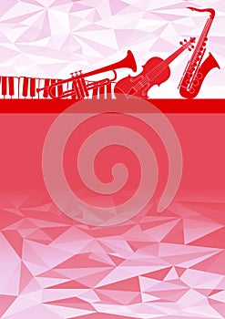 Music instruments gift card