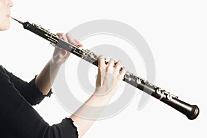 Music instruments - oboe hands