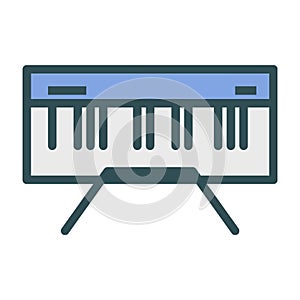 music keyboard illustration