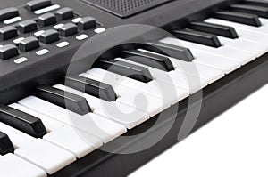 Music keyboard keys