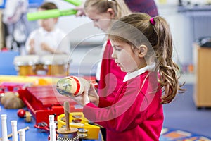 Music Lesson in Nursery