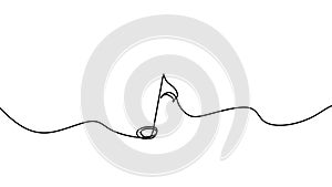 music line art drawing, vector illustration continuous one line hand drawn abstract treble clef symbol