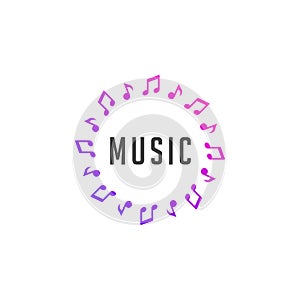 Music logo design