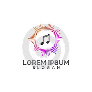 Music logo design