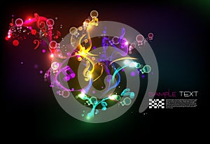 Music Magical Melody Background