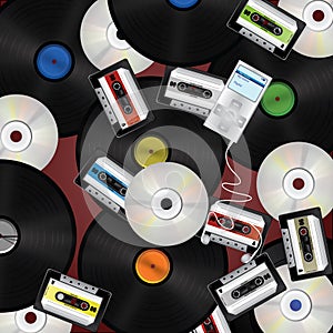 Music media background