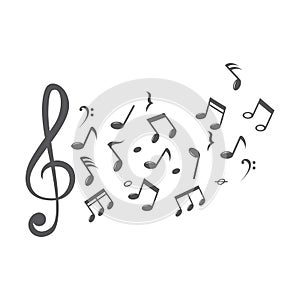 Music note icon