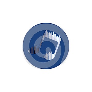 Music note icon