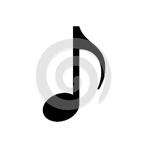 Music note isolated - PNG