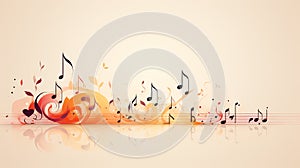 Music note sound rock singer live, voice instrument, melody orchestra symphony, key fun beautiful musician song