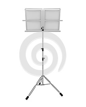 Music Note Stand Isolated
