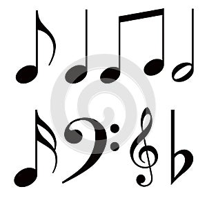 Music notes