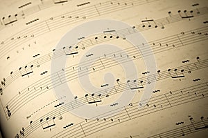 Music notes