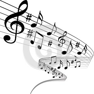 Music notes