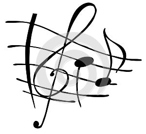 Music notes