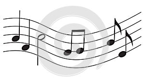 Music notes