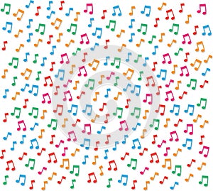 Music Notes Background