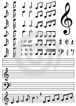 Music Notes Collection photo