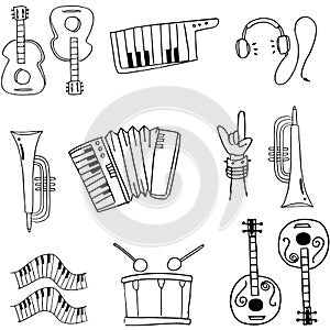 Music pack object doodles
