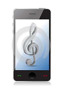 Music phone icons